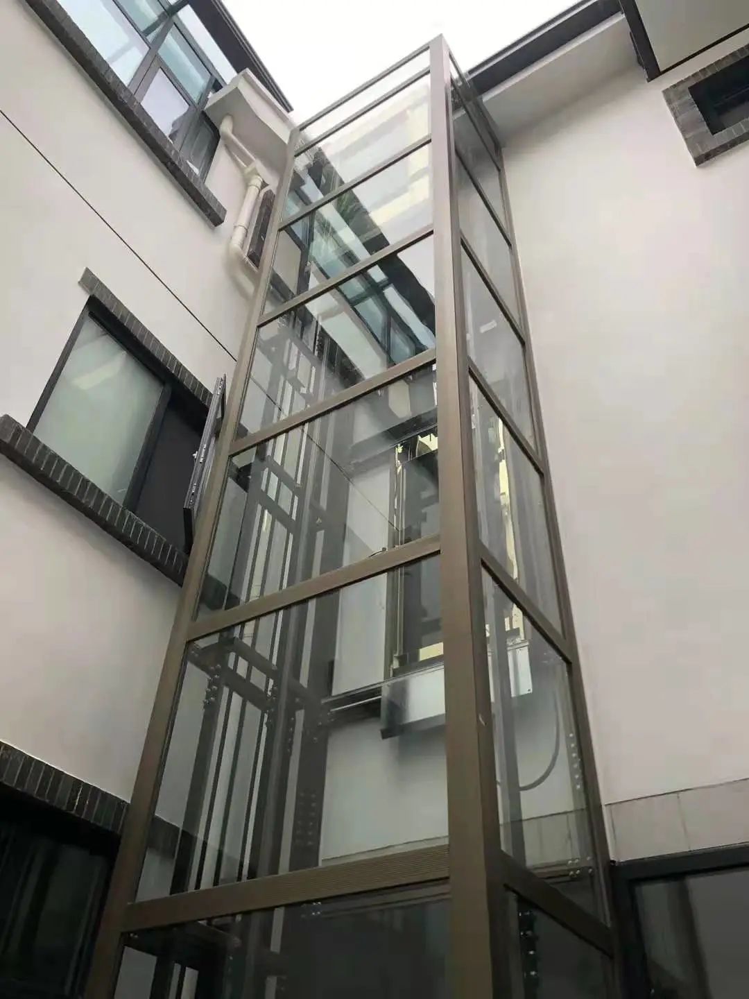 必赢76net线路别墅电梯案例